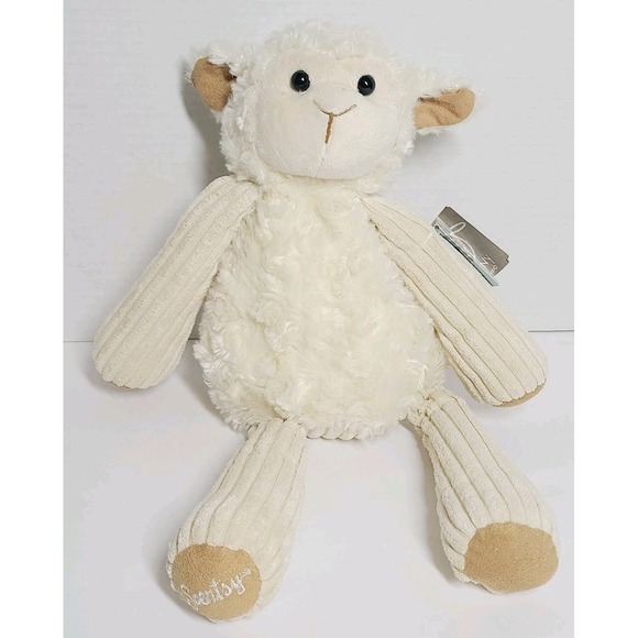 Scentsy Buddy Lenny the Lamb Sheep Plush Stuffed Animal Retired No Scent Pack - Picture 5 of 5